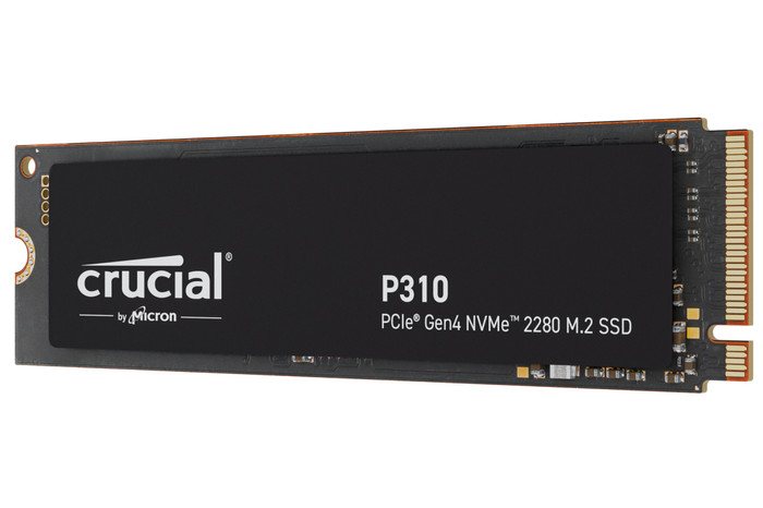 Crucial P310 500GB NVMe SSD rechterkant