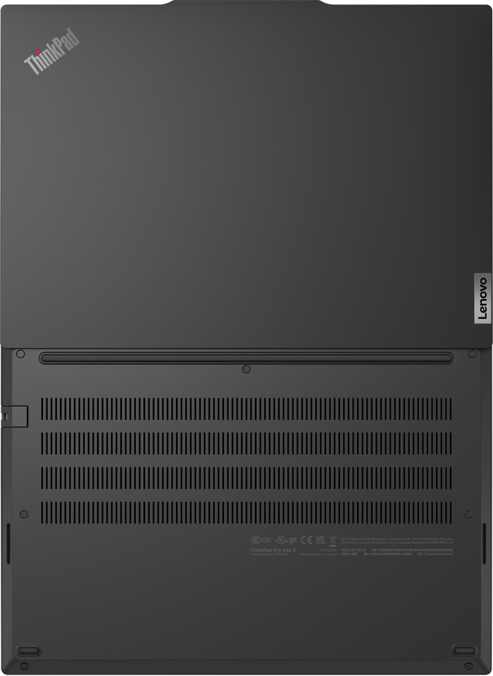 Lenovo ThinkPad E14 Gen 6 (Intel) 21M7002YMH QWERTY onderkant