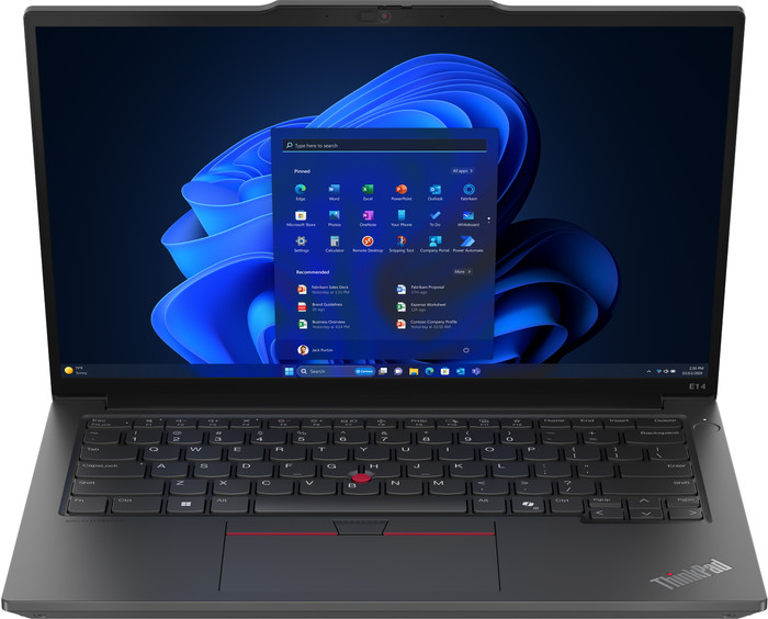 Lenovo ThinkPad E14 Gen 6 (Intel) 21M7002YMH QWERTY voorkant