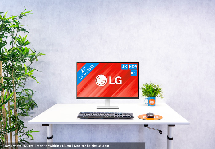 LG 27US500-W visual Coolblue 1