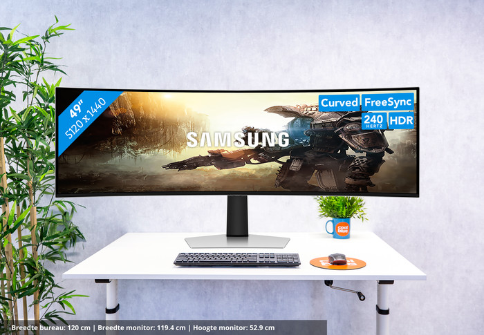 Samsung Odyssey G9 LS49DG934SUXEN visual Coolblue 1