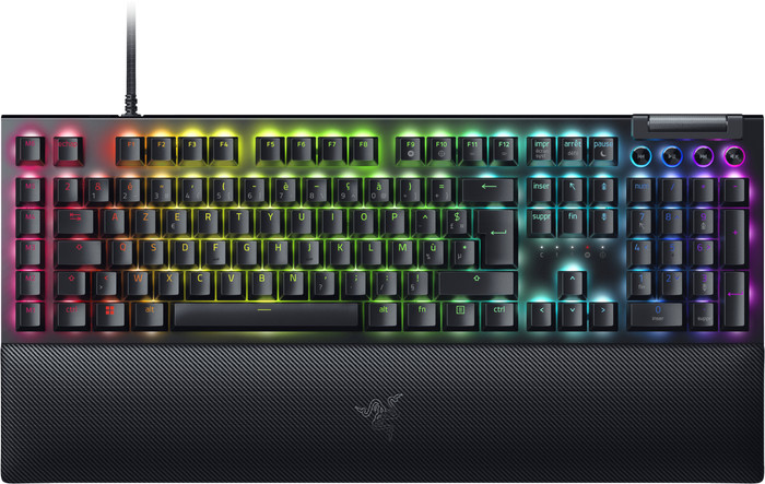 Razer BlackWidow V4 Mechanical Gaming Keyboard Green Switch AZERTY Main Image