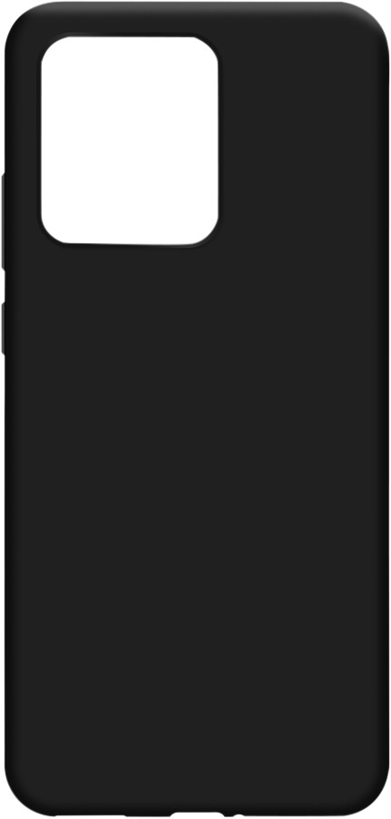 Just in Case Soft Design Motorola Edge 50 Neo Back Cover Zwart voorkant