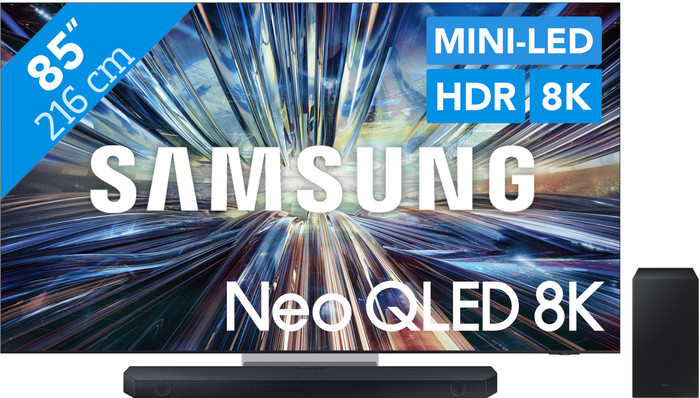 Samsung Neo QLED 8K 85QN900D (2024) + Samsung HW-Q60C (2023) Main Image