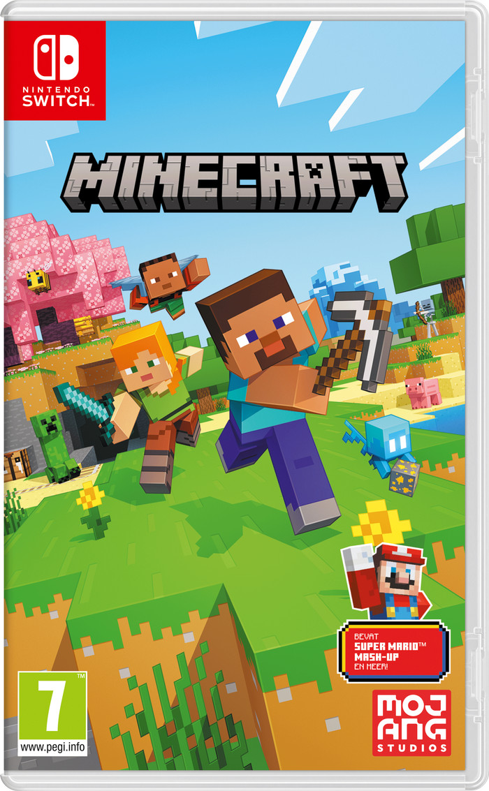 Minecraft Nintendo Switch voorkant