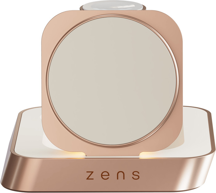 Zens 2-in-1 Kabelloses MagSafe Ladegerät Pro 2 7,5 W Weiß vorne
