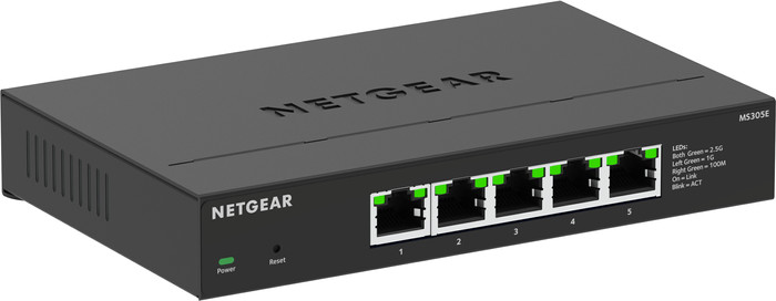 Netgear MS305E côté gauche