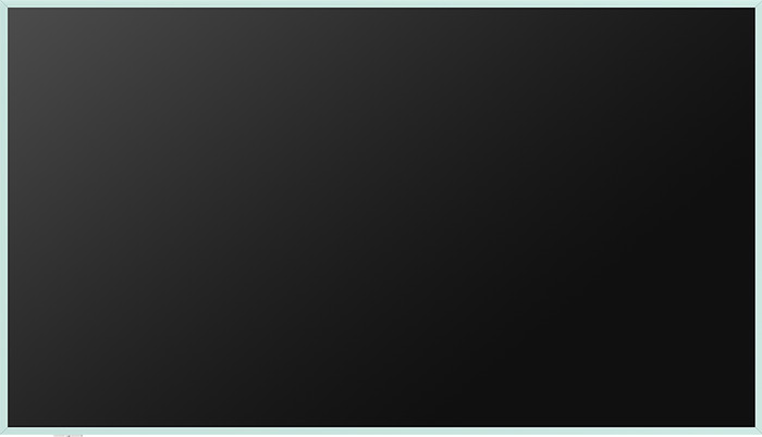 TCL Frame Vernal Menthe 65 Pouces avant