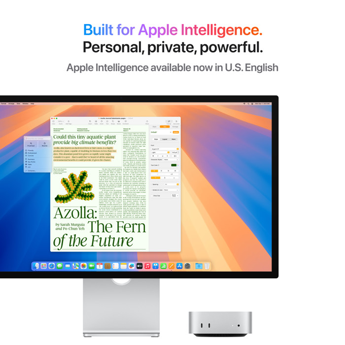 Apple Mac mini (2024) M4 (10 Core CPU/10 Core GPU) 16GB/512GB visual supplier