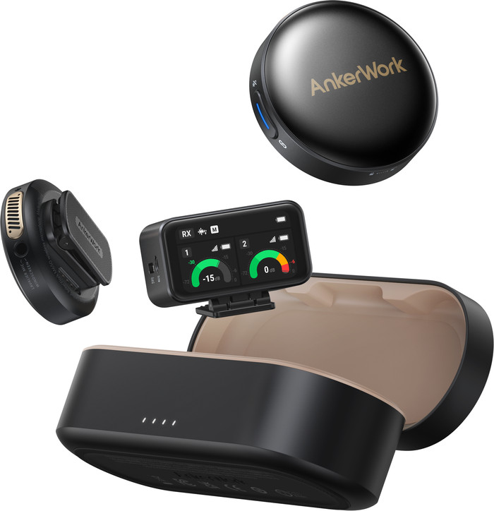 AnkerWork M650 Wireless Lavalier Microphone accessory