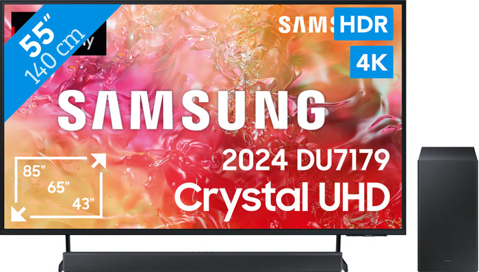 Samsung GU55DU7179 + Samsung HW-C440G/ZG Main Image
