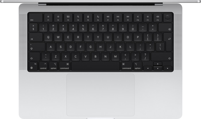 Apple MacBook Pro 14 inches M4 Max (14 Core CPU/32 Core GPU) 36GB/1TB Silver AZERTY top