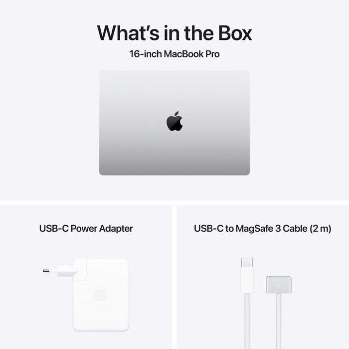 Apple MacBook Pro 16 inch M4 Max (14 core CPU/32 core GPU) 36GB/1TB Zilver QWERTY visual leverancier