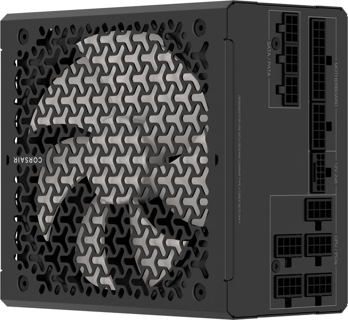 CORSAIR RM850x Cybenetics Gold ATX3.1 PCIe5.1 right side