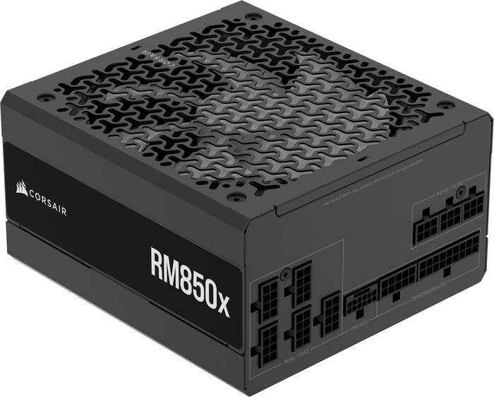 CORSAIR RM850x Cybenetics Gold ATX3.1 PCIe5.1 front