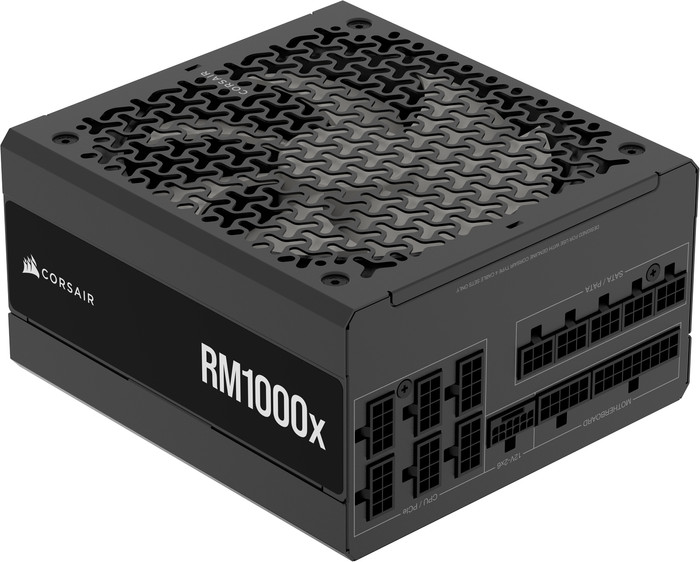 CORSAIR RM1000x Cybenetics Gold ATX3.1 PCIe5.1 front