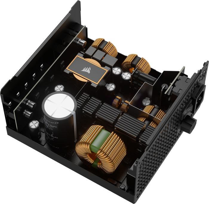 CORSAIR RM1000x Cybenetics Gold ATX3.1 PCIe5.1 inside