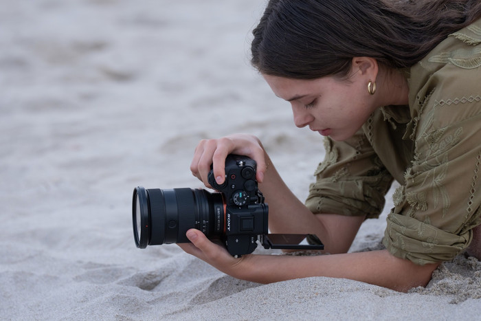 Sony A7 V Body product in gebruik