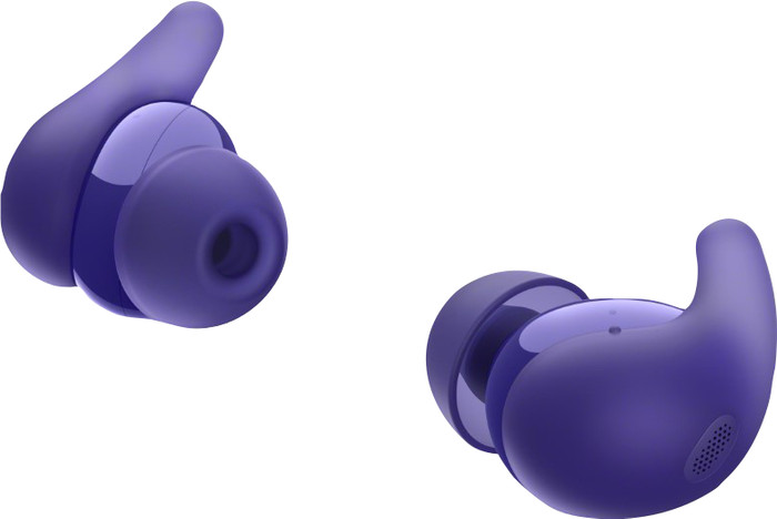 Sony LinkBuds Fit Paars Olivia Rodrigo edition detail