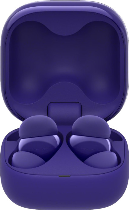Sony LinkBuds Fit Paars Olivia Rodrigo edition detail