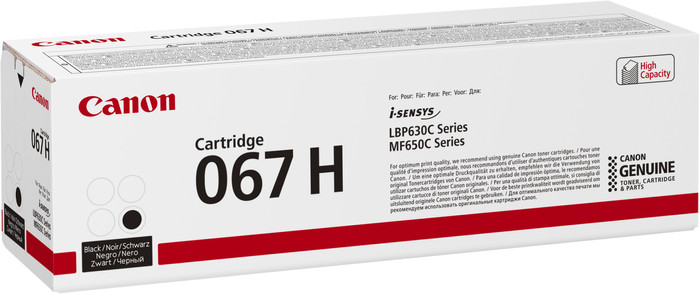 Canon I-SENSYS MF657CDW + 1 set extra XL toners rechterkant