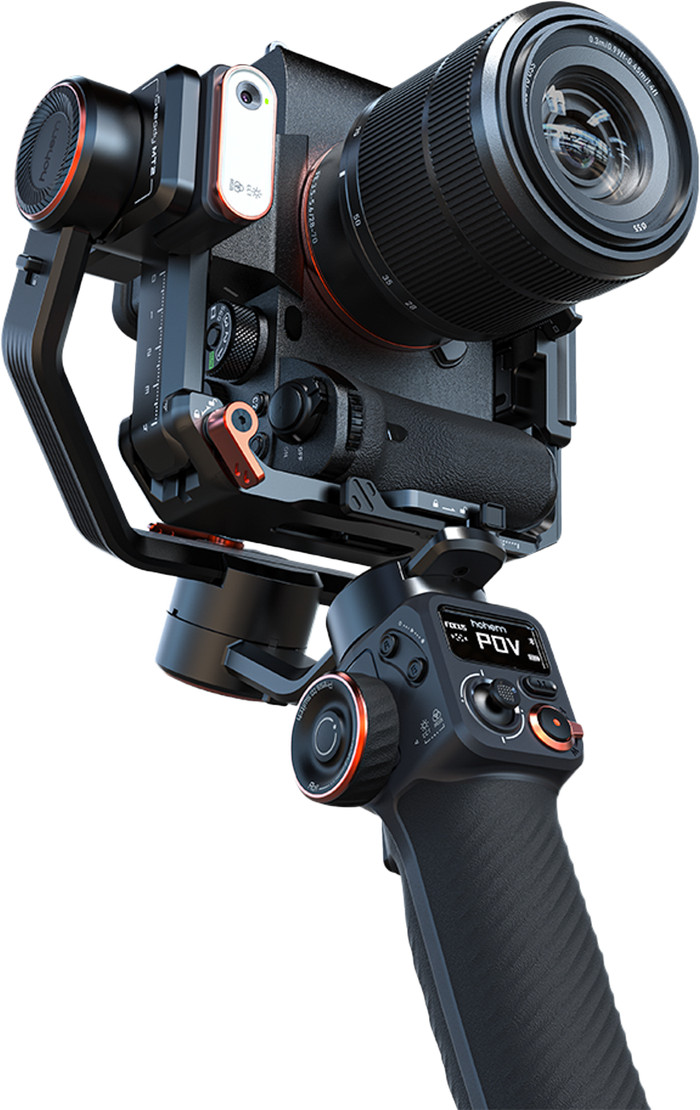 Hohem iSteady MT2 Kit product in use