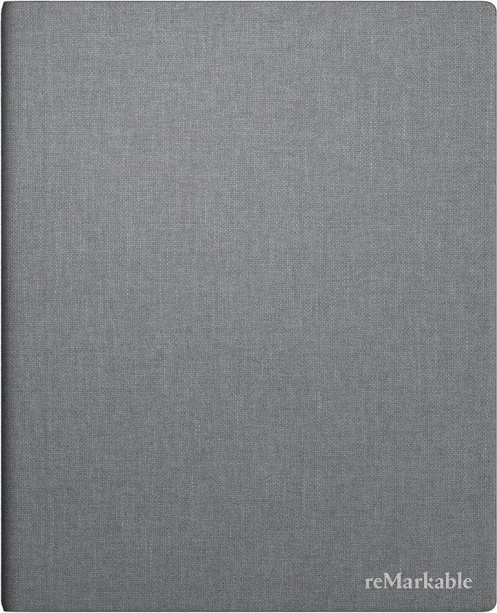 ReMarkable 2 Book Folio Gray front