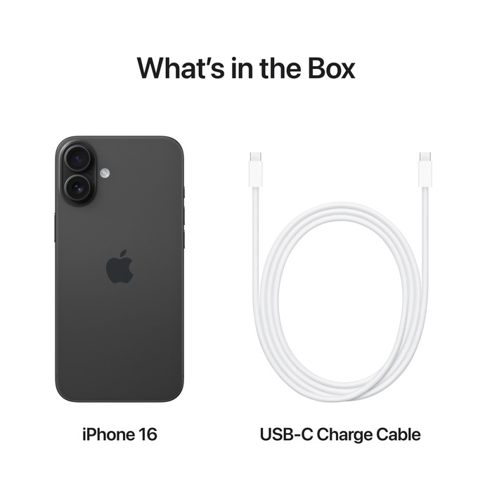 Apple iPhone 16 512GB Zwart accessoire