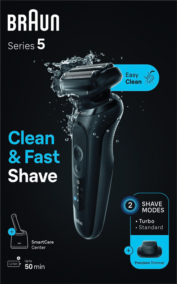 Braun Series 5 52-N7200cc packaging