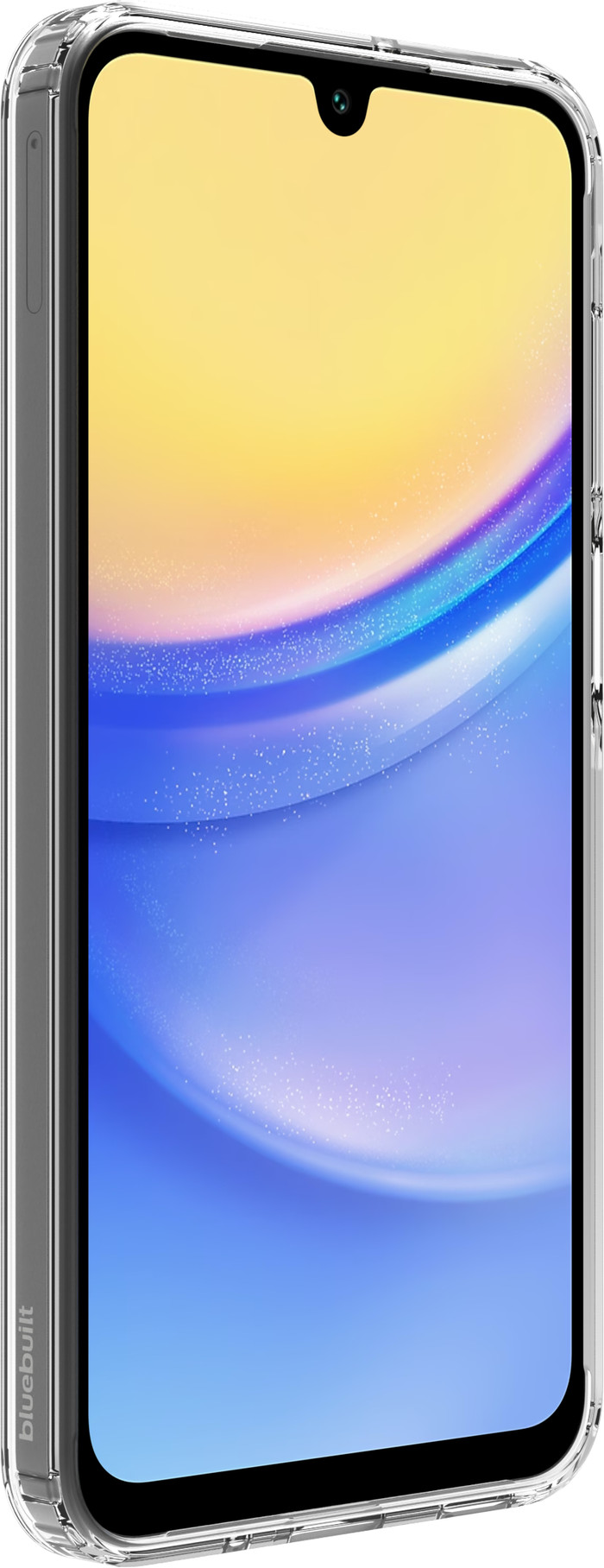 BlueBuilt Protective Back Cover Samsung Galaxy A16 4G/5G Transparant linkerkant