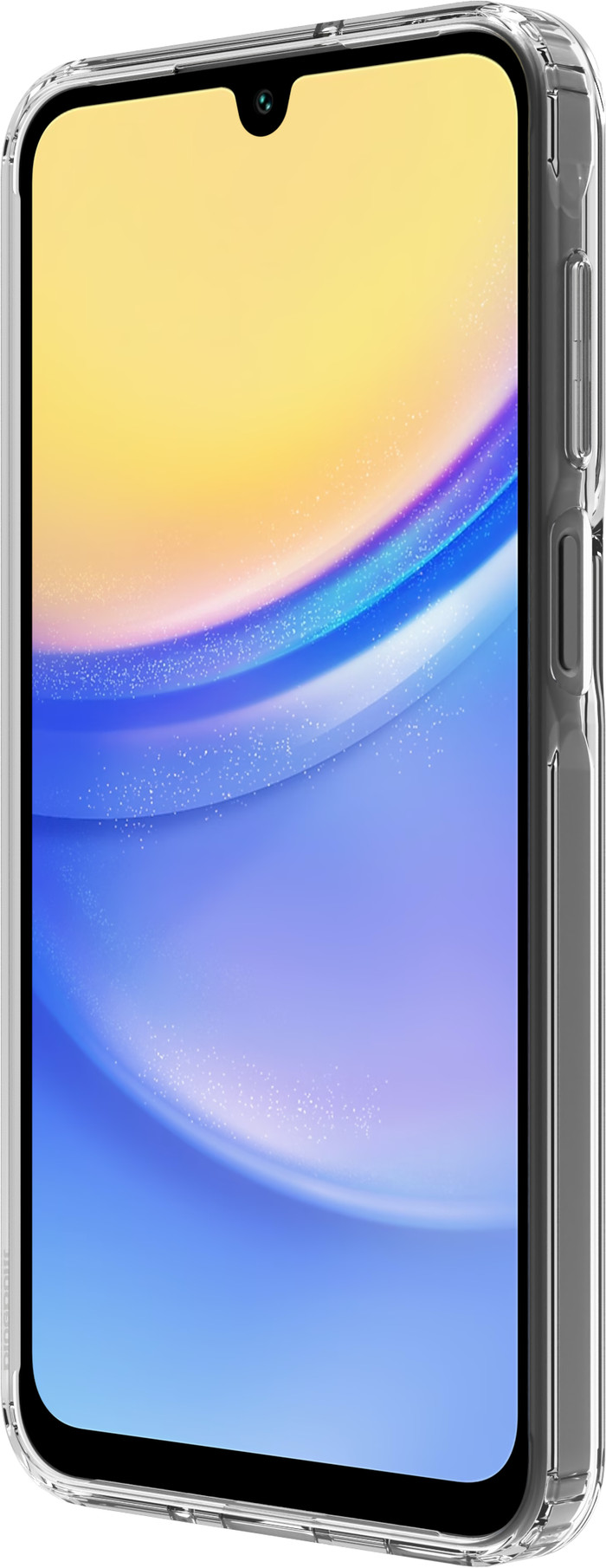 BlueBuilt Protective Back Cover Samsung Galaxy A16 4G/5G Transparant rechterkant