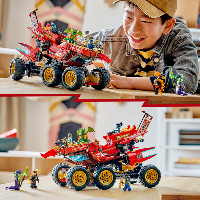 LEGO Ninjago Land-Bounty 71869 product in gebruik
