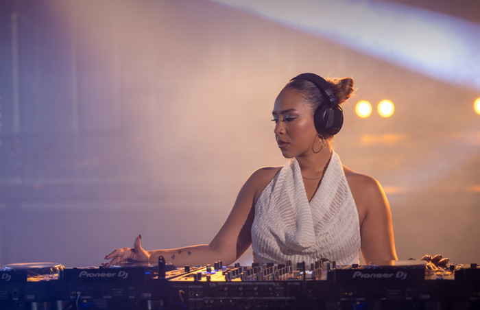 AlphaTheta HDJ-F10 product in use