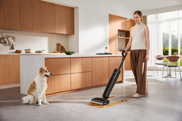 Dreame G12 Pro Flex product in gebruik