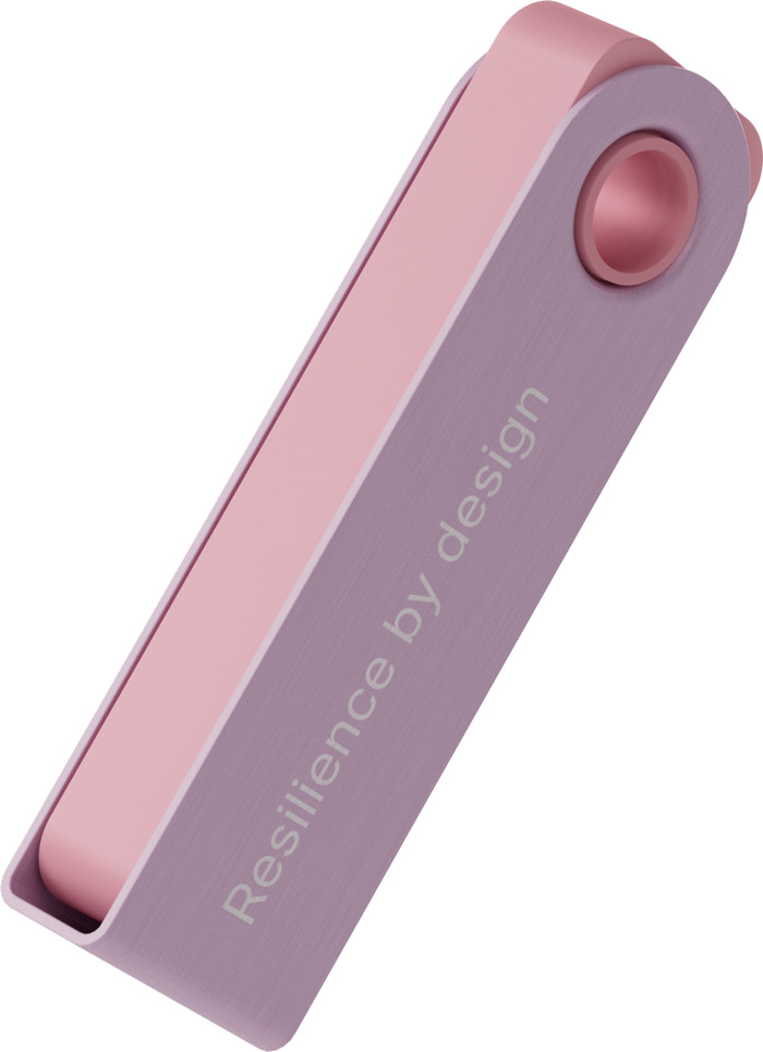 Ledger Nano S Plus Pastel Pink binnenkant
