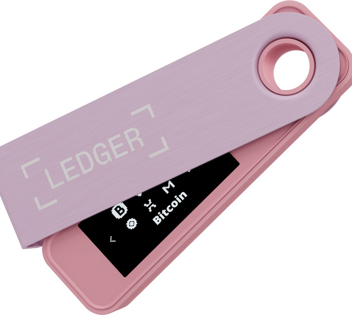 Ledger Nano S Plus Pastel Pink binnenkant