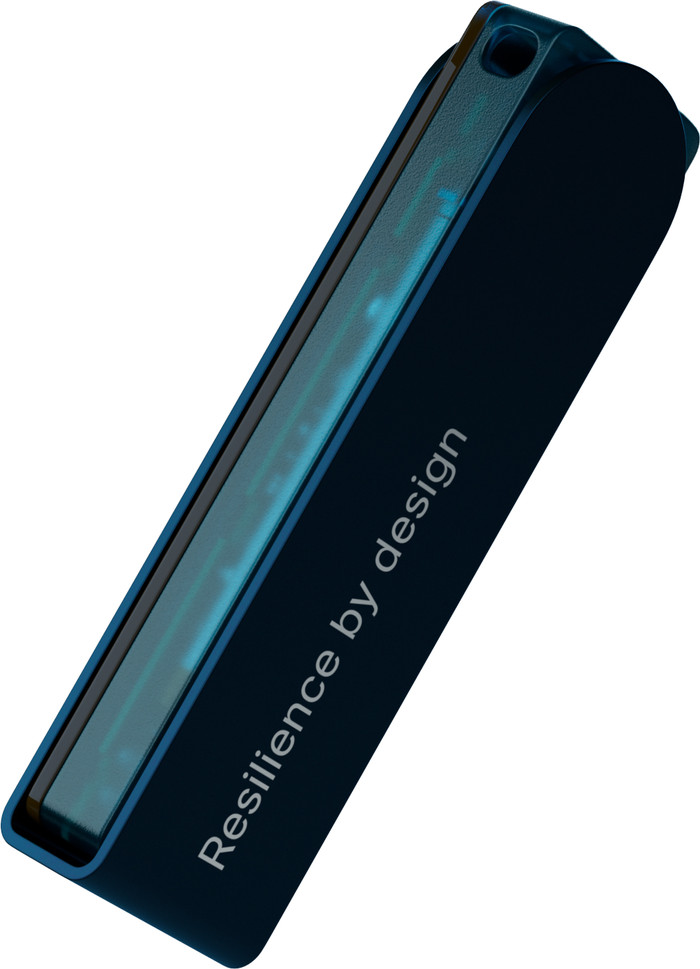 Ledger Nano X Sapphire Blue binnenkant