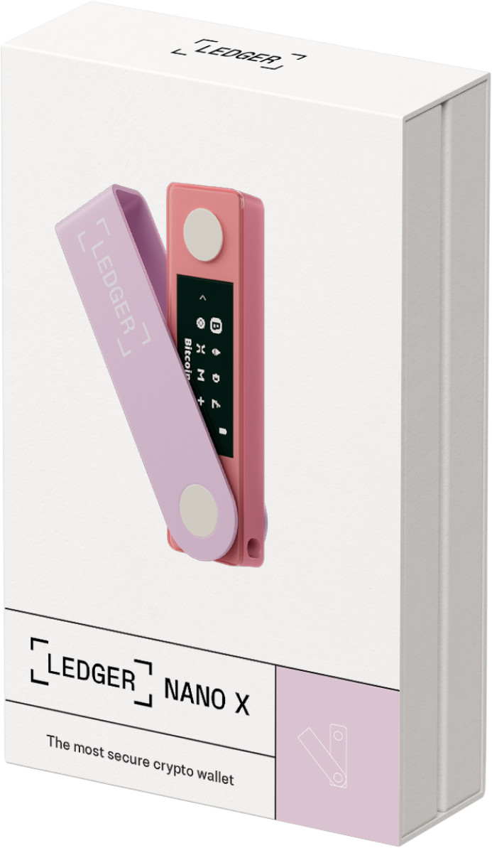 Ledger Nano X Pastel Pink verpakking