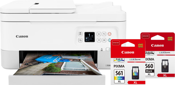 Canon PIXMA TS7451I + 1 set extra XL cartridges Main Image
