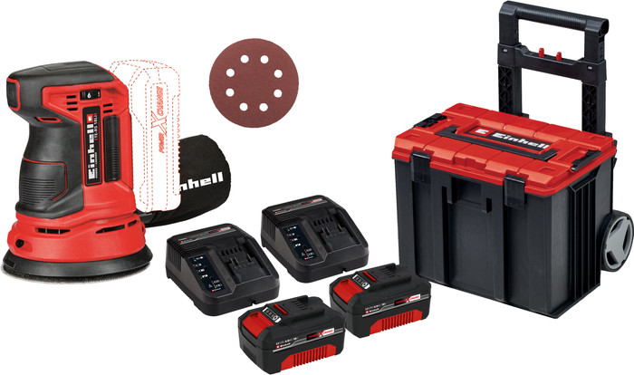 Einhell TE-RS 18 Li Solo 4.0Ah Battery (2x) E-Case L Starter Kit Main Image