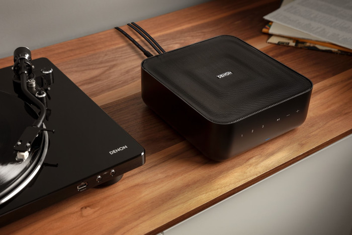 Denon Home Amp product in gebruik
