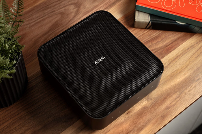 Denon Home Amp product in gebruik