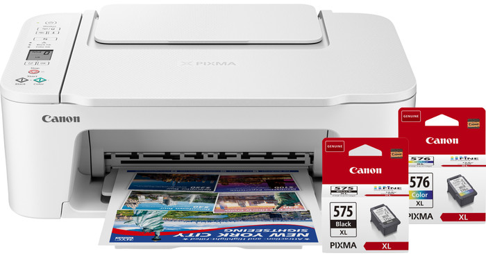 Canon PIXMA TS3751i + 1 set extra XL cartridges Main Image