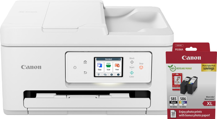 Canon PIXMA TS7750i + 1 set extra XL cartridges + fotopapier Main Image
