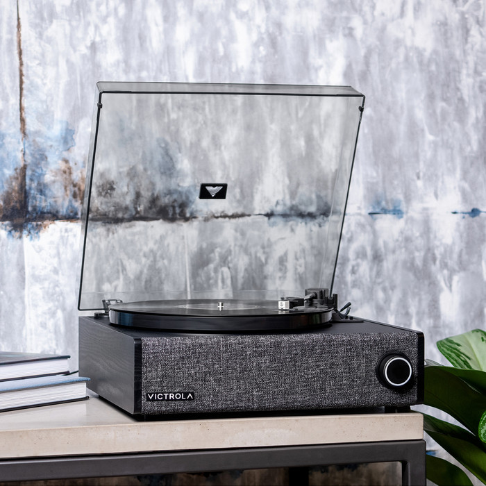Victrola Eastwood LP Black product in use