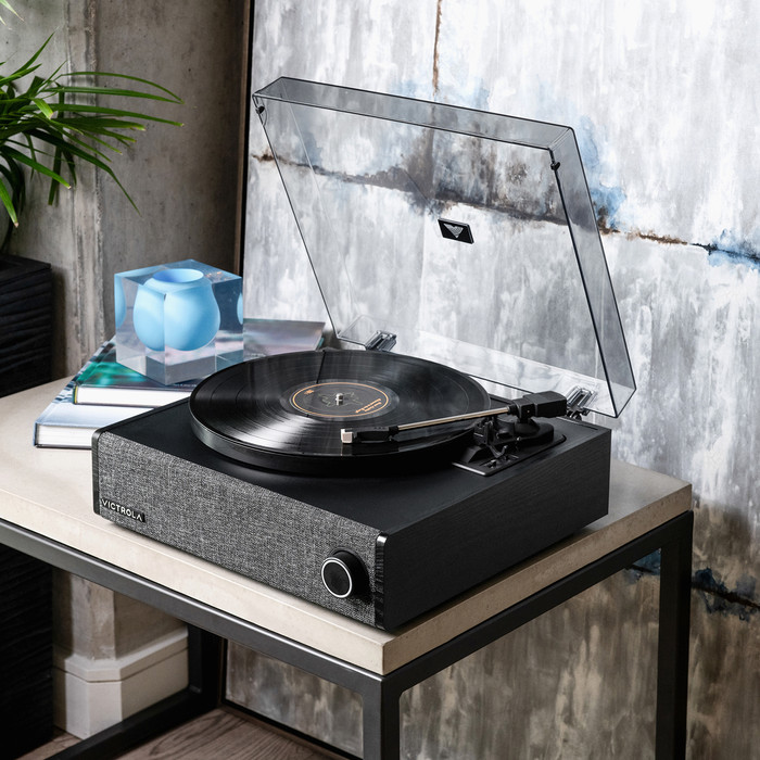 Victrola Eastwood LP Black product in use