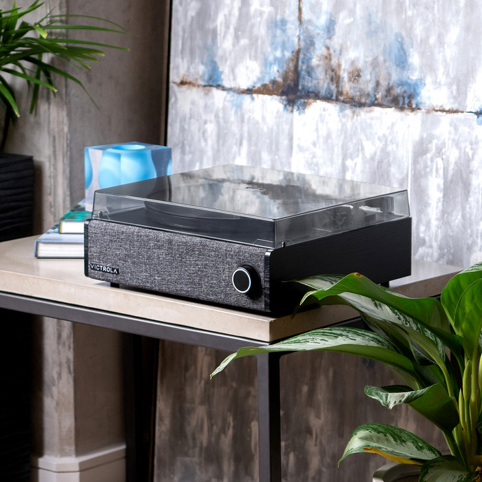 Victrola Eastwood LP Black product in use
