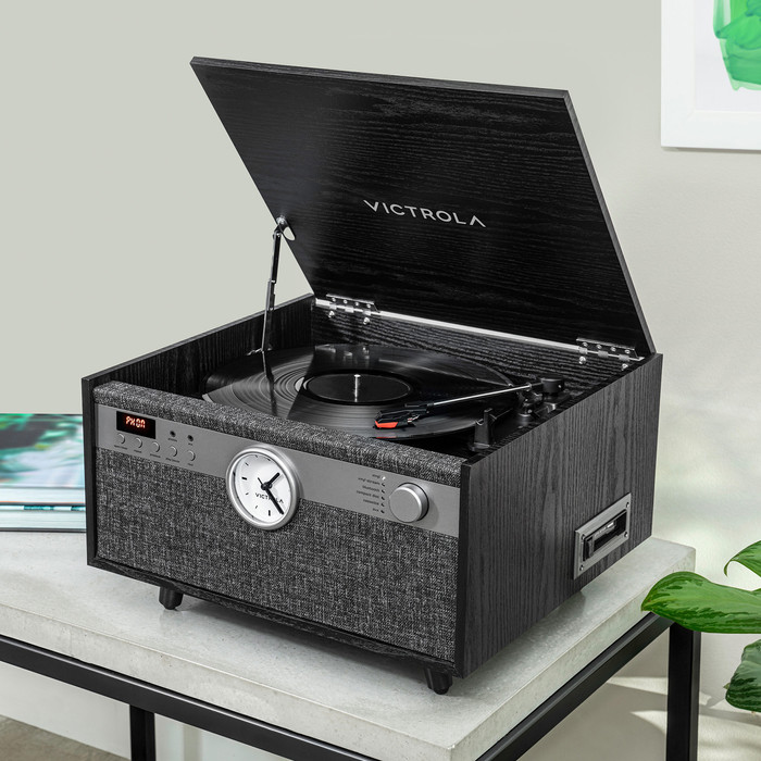 Victrola Century Signature Black product in use