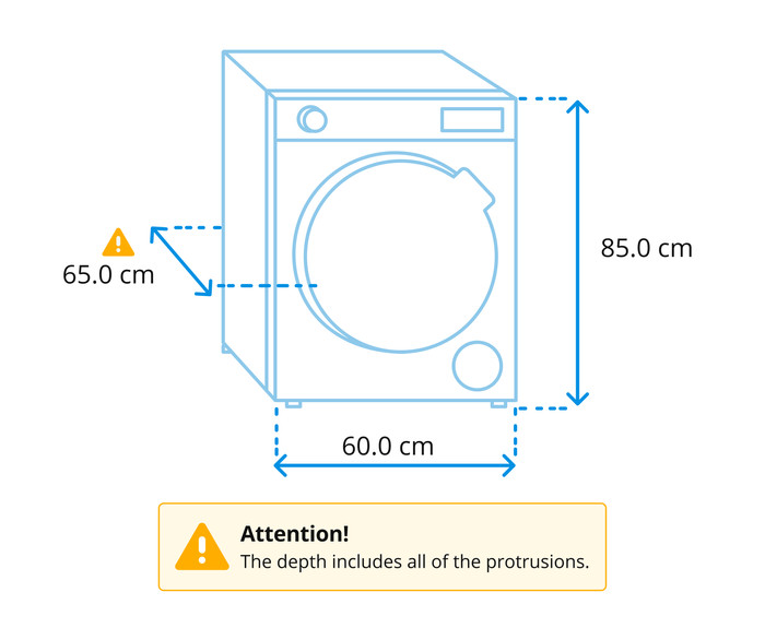 Samsung DV90T5240AW visual Coolblue 1
