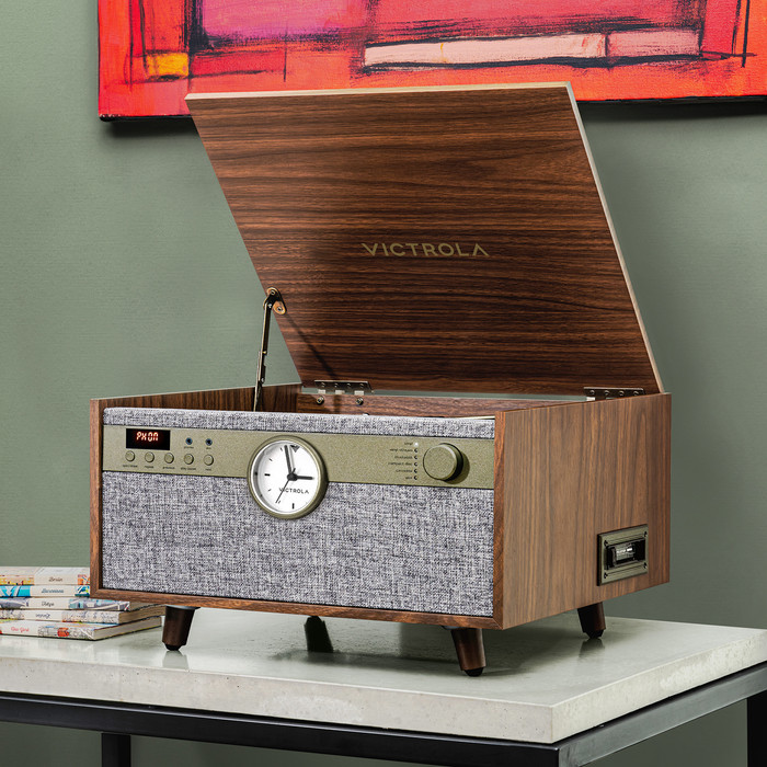 Victrola Century Signature Brown product in use